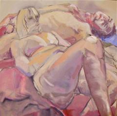 Two Models Reclining - click here to see an enlargement