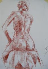 RC Ten Minute Sketch Nude no.1 - click here to see an enlargement