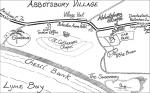 Abbotsbury village - click here to see an enlargement